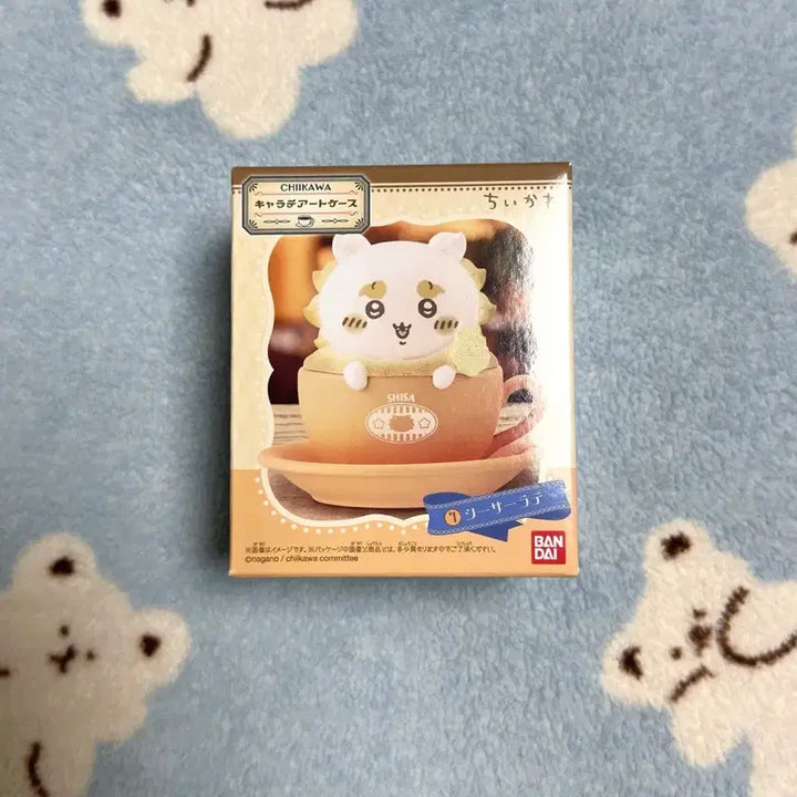 [BUNJANG] Chiikawa Latte Art Figure No. 7 Shisa / 치이카와 라떼 아트 피규어 7번 시사