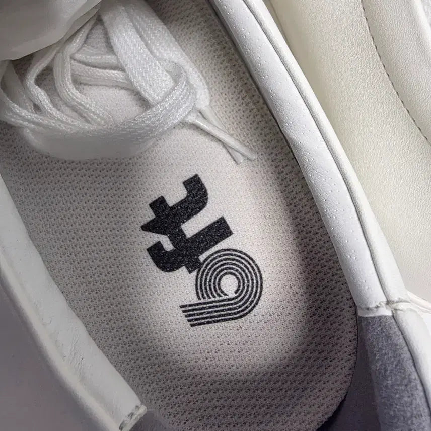 [BUNJANG] Sixfit Real Leather White Sneakers Size 290 / 식스핏 리얼레더 화이트 스니커즈 290