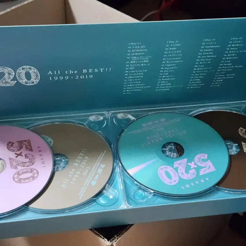 [BUNJANG] Arashi 20th Anniversary Limited Edition Album CD/DVD Set / 아라시 20주년 기념 한정판 앨범 1999-2019 CD/DVD 세트