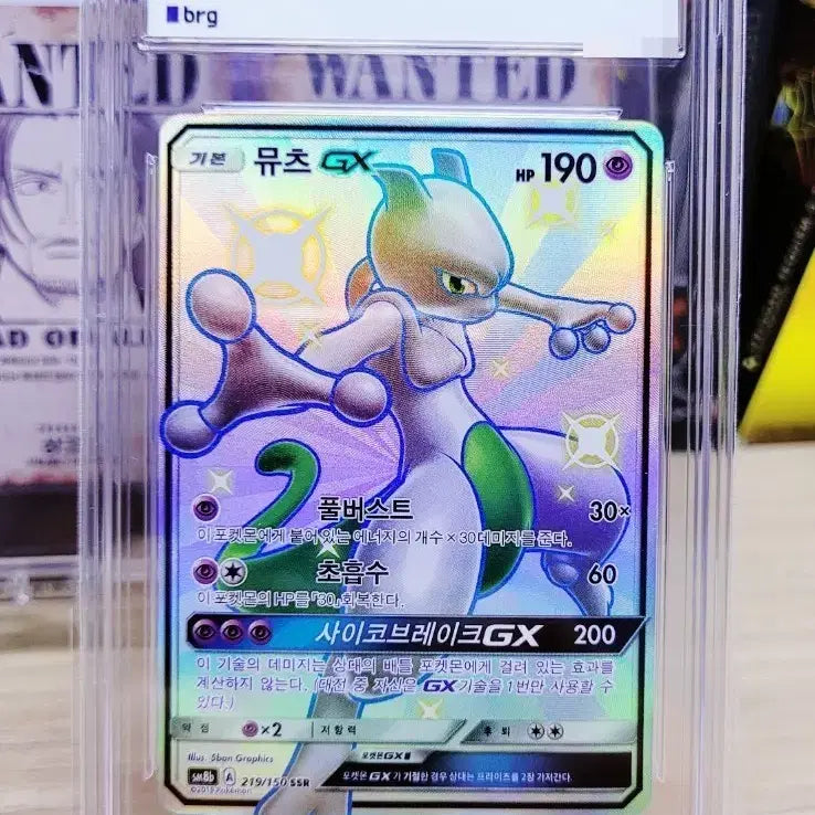 [SOLD OUT] 포켓몬카드 뮤츠gx ssr 등카