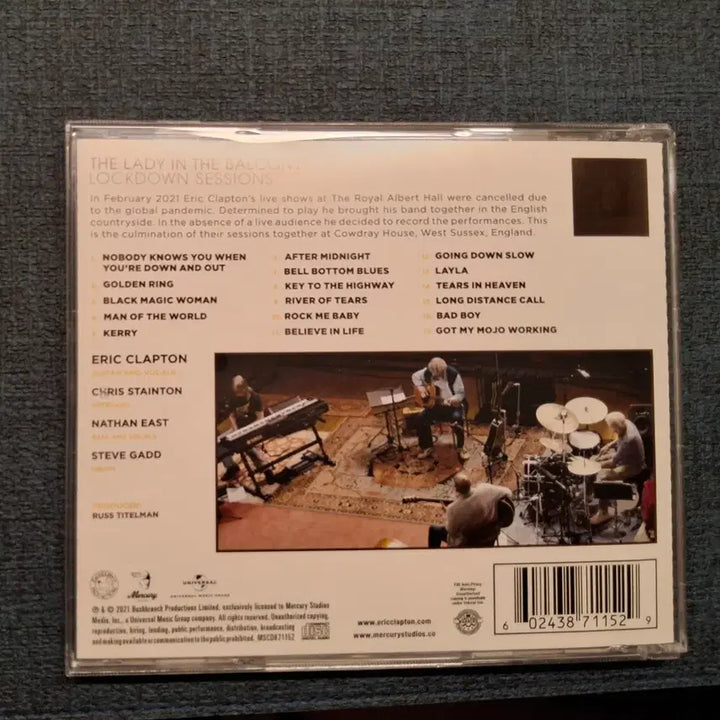 [BUNJANG] Eric Clapton The Lady in the Balcony CD / 에릭 클랩튼 The lady in the balcony CD