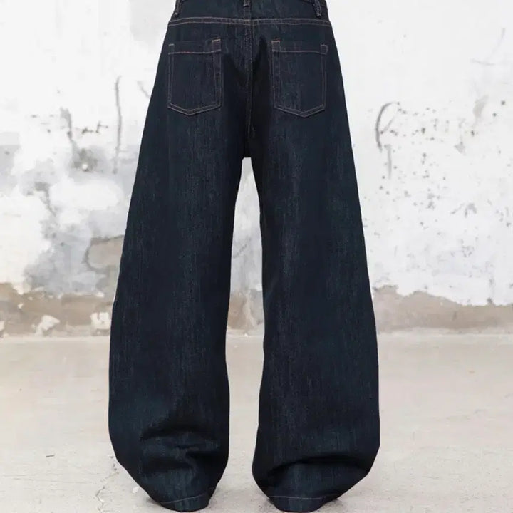 [BUNJANG] LVOE Twist Denim Pants (Non-fade Deep Indigo) / [1] 비긴202 루보 트위스트 데님 팬츠 (논페이드 딥 인디고)