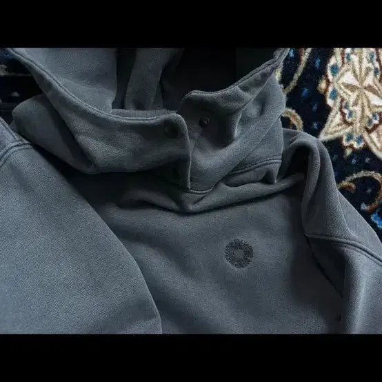 [BUNJANG] 999 Humanity Charcoal Washed Hoodie / 999휴머니티 후드 m