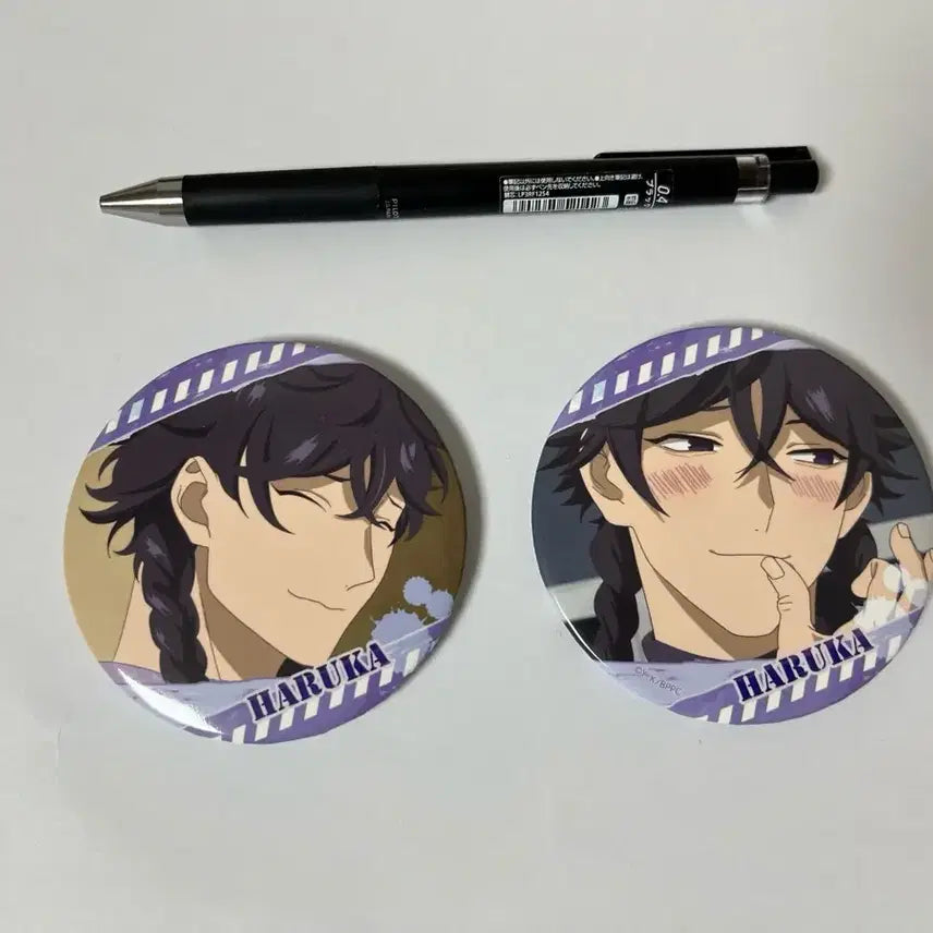 [BUNJANG] Blue Period Haruka Daioh Large Can Badge Bundle Set / 일괄 블루피리어드 하시다 하루카 대왕 캔뱃지