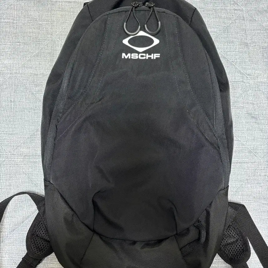 [BUNJANG] Mischief Rhombus Backpack Black / 미스치프 롬버스 백팩 블랙