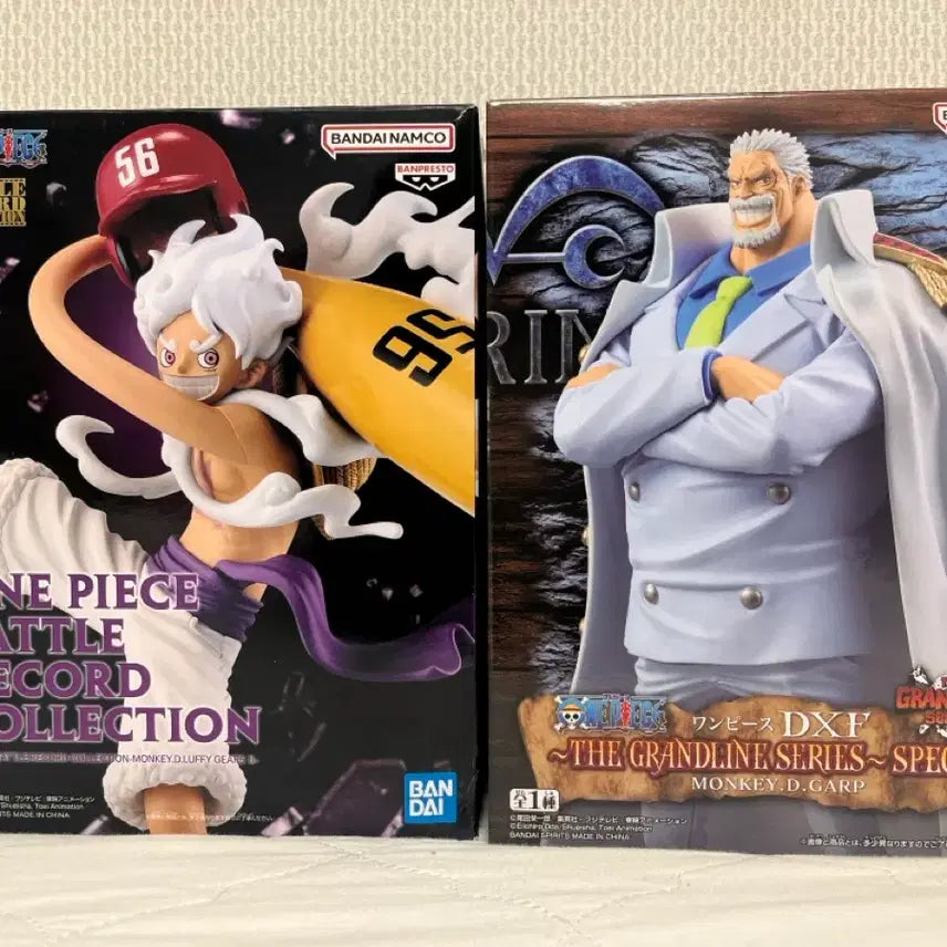 [BUNJANG] Banpresto Monkey D. Luffy &amp; Garp Figure Bundle / 원피스 반프레스토 피규어 몽키 D. 루피 , 거프 일괄판매