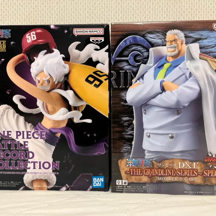 [BUNJANG] Banpresto Monkey D. Luffy &amp; Garp Figure Bundle / 원피스 반프레스토 피규어 몽키 D. 루피 , 거프 일괄판매