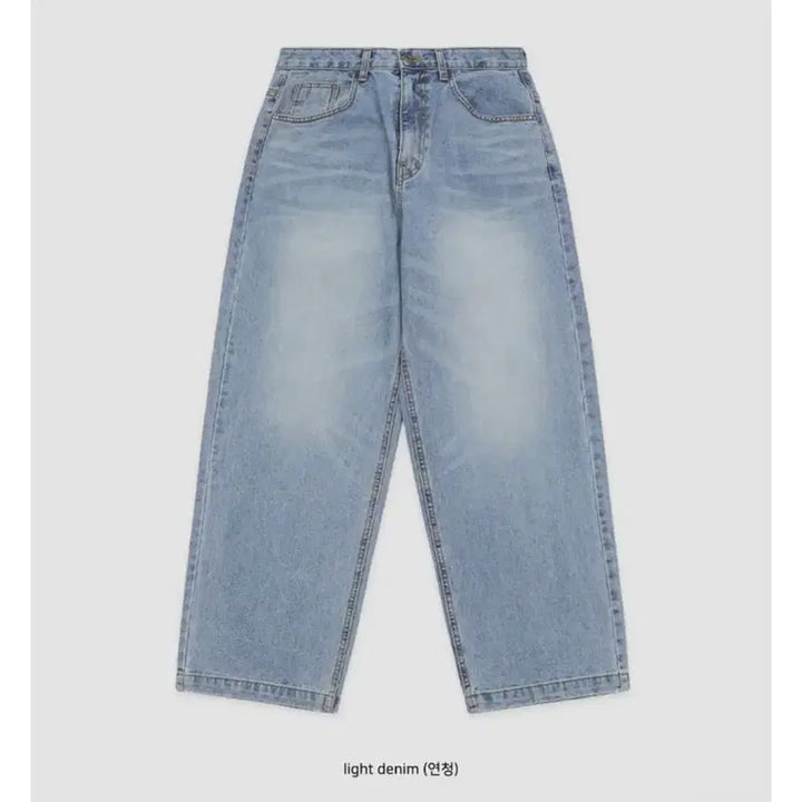 [BUNJANG] Underbee Calvin Wide Denim Pants / 언더비 캘빈 와이드 데님 팬츠