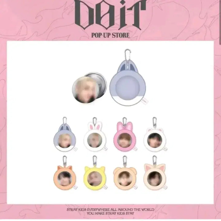 [BUNJANG] Stray Kids Do It Pop-Up Hyunjin &amp; I.N Pin Badge / 미개봉,원가이하)스키즈 두잇팝업 말랑 핀뱃지 현진 아이엔