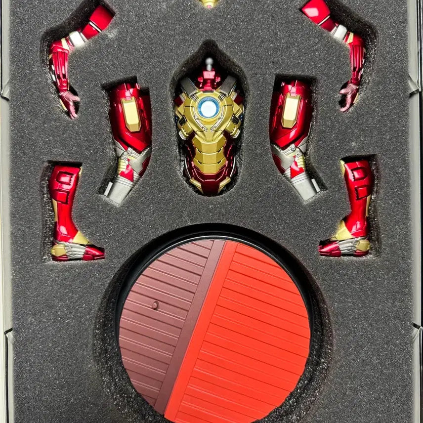 [BUNJANG] Dragon Models Iron Man MK.17 Heartbreaker Action Figure / [아이언맨] 드래곤 모델 1/9 아이언맨 MK.17 하트브레이커 (정품)