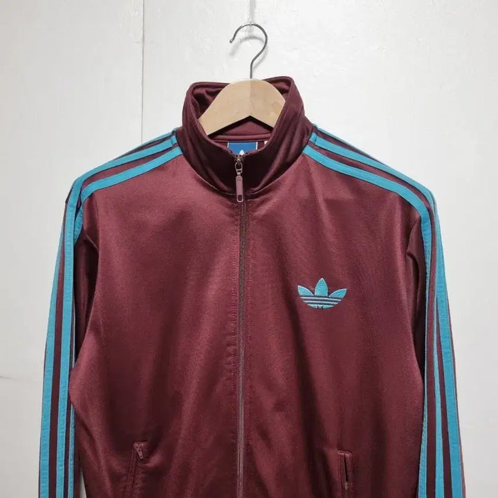 [BUNJANG] Adidas Burgundy Firebird Track Top Jersey / 남성 아디다스 버건디 OG 불꽃 구 파이어버드 트랙탑 져지 저지 집업