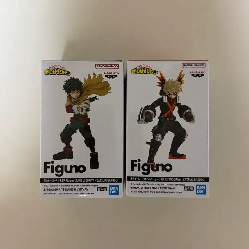 [SOLD OUT] 나의히어로아카데미아 바쿠고 미도리야 피규어 미개봉 일괄 figuno