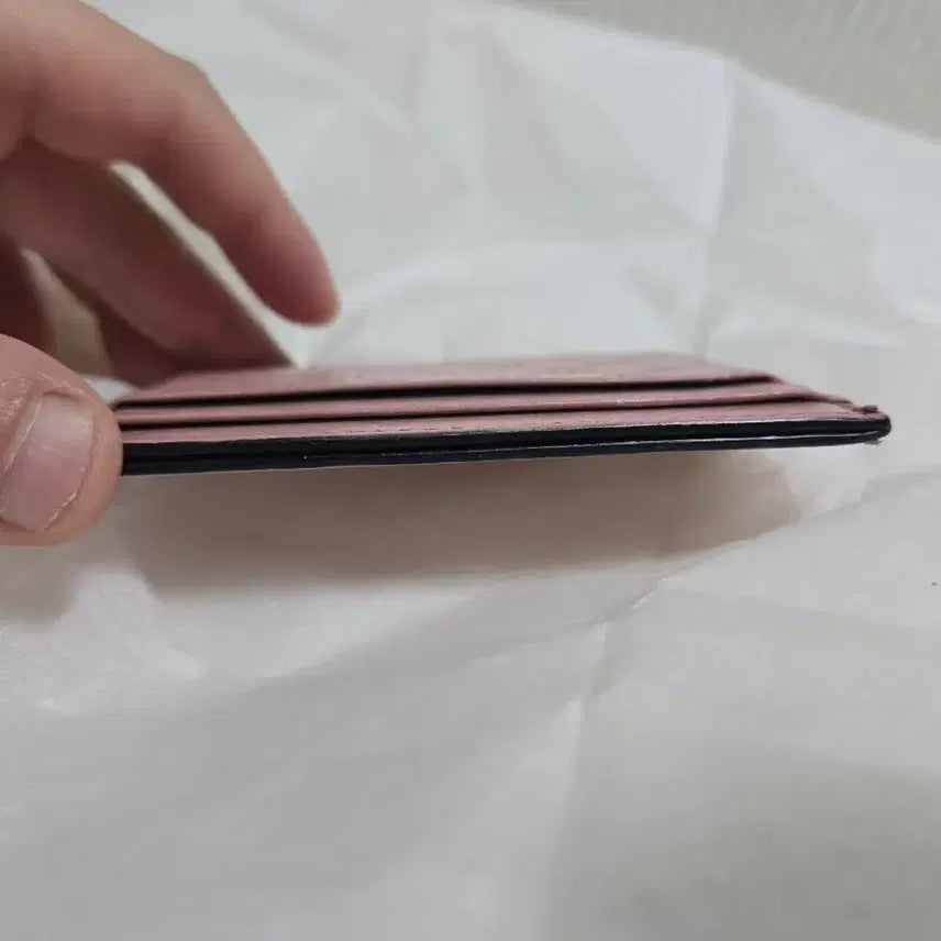 [BUNJANG] Gucci GG Microguccissima Cardholder Pink / 무배) 구찌 GG 마이크로시마 카드지갑 핑크