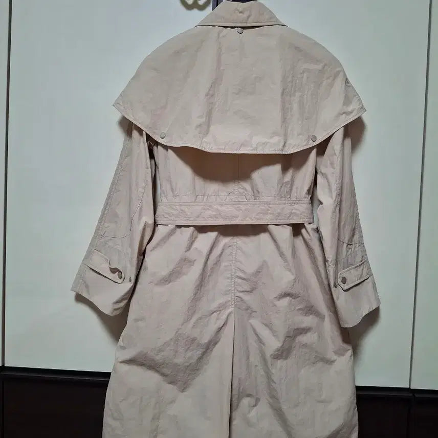 [BUNJANG] EGOIST Beige Trench Coat (Size 66) / EGOIST 베이지 트렌치 코트 66  넉넉55