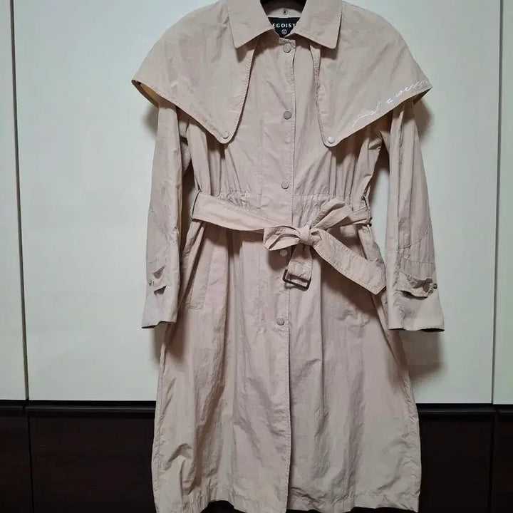 [BUNJANG] EGOIST Beige Trench Coat (Size 66) / EGOIST 베이지 트렌치 코트 66  넉넉55