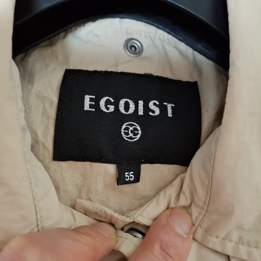 [BUNJANG] EGOIST Beige Trench Coat (Size 66) / EGOIST 베이지 트렌치 코트 66  넉넉55