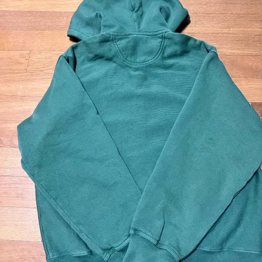 [BUNJANG] Stussy Green Hoodie Zip-up / 스투시 그린 후드집업