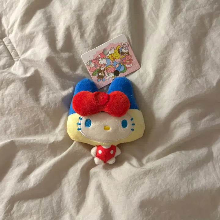 [BUNJANG] Hello Kitty Mamechi Kitty Tamagotchi Collaboration Keyring Doll / (새상품) 헬로키티 마메치 키티 다마고치 콜라보 키링 인형