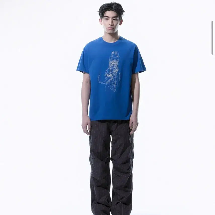 [BUNJANG] Sansan Gear Cyclerian T-Shirt Blue / (2) 산산기어 사이클레리언 티셔츠 블루