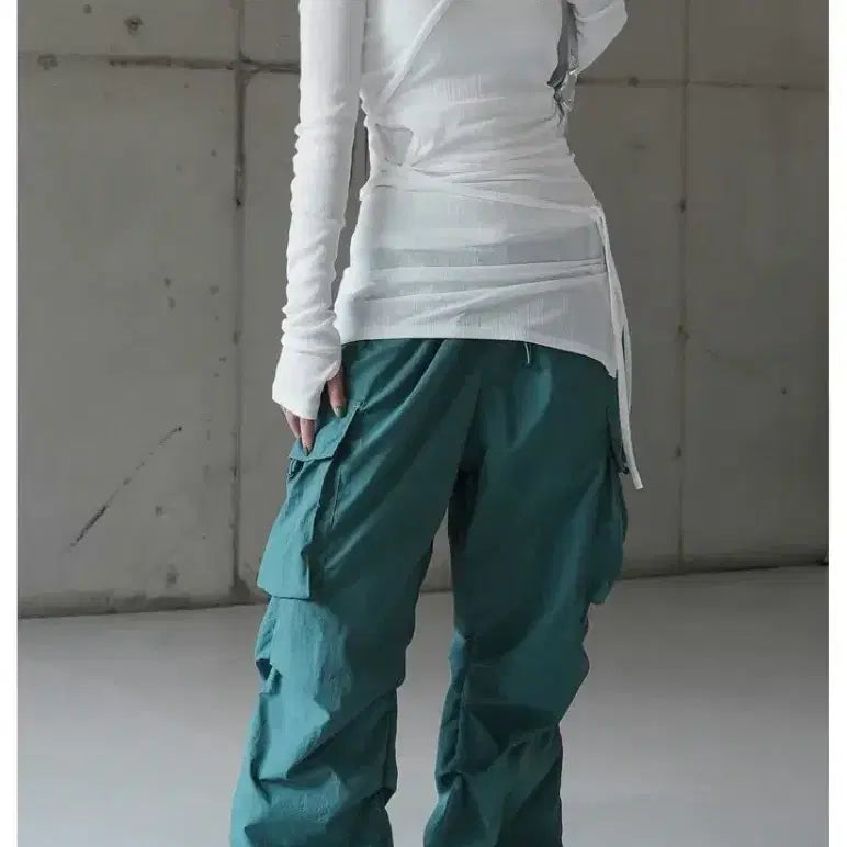 [BUNJANG] Bironwon Sweet Strap Layered Dress / 바이러니원 스위트 스트랩 레이어드 홀 원피스
