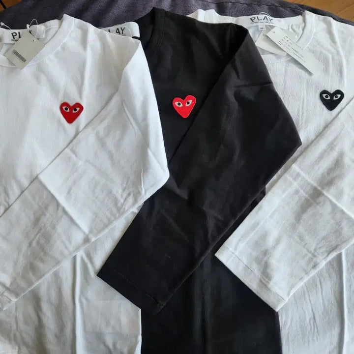 [BUNJANG] Comme des Garçons Long Sleeve T-Shirt / 꼼데가르송 롱슬리브 긴팔티. 새상품
