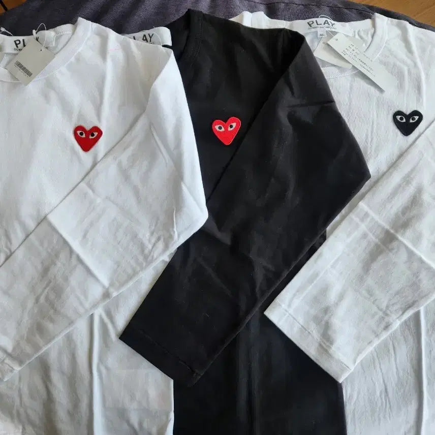 [BUNJANG] Comme des Garçons Long Sleeve T-Shirt / 꼼데가르송 롱슬리브 긴팔티. 새상품