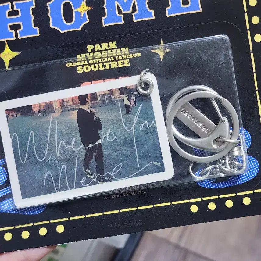 [SOLD OUT] 박효신 팬미팅 STPD 고잉 홈 MD 포토키링 A