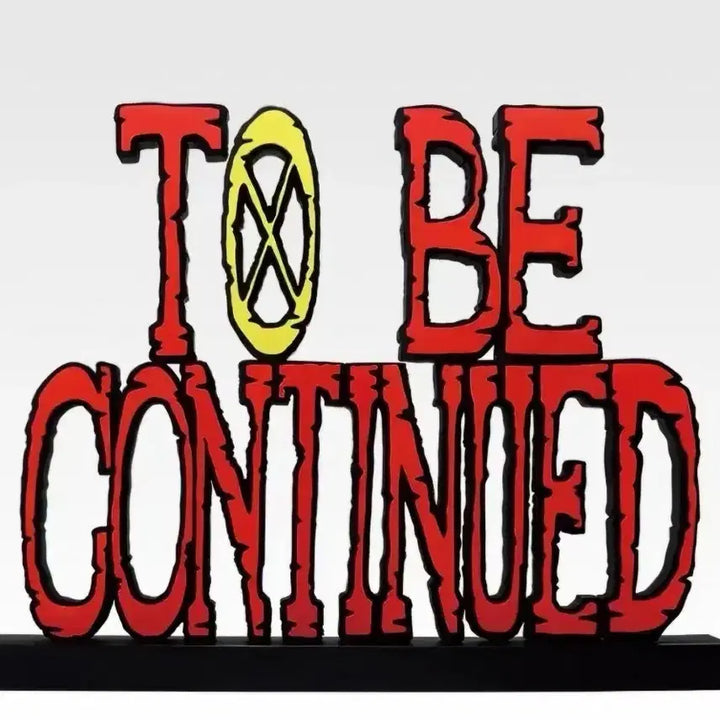 [BUNJANG] One Piece To Be Continued Lettering Prop / 새상품 더블찬스 제일복권 원피스 투비컨티뉴