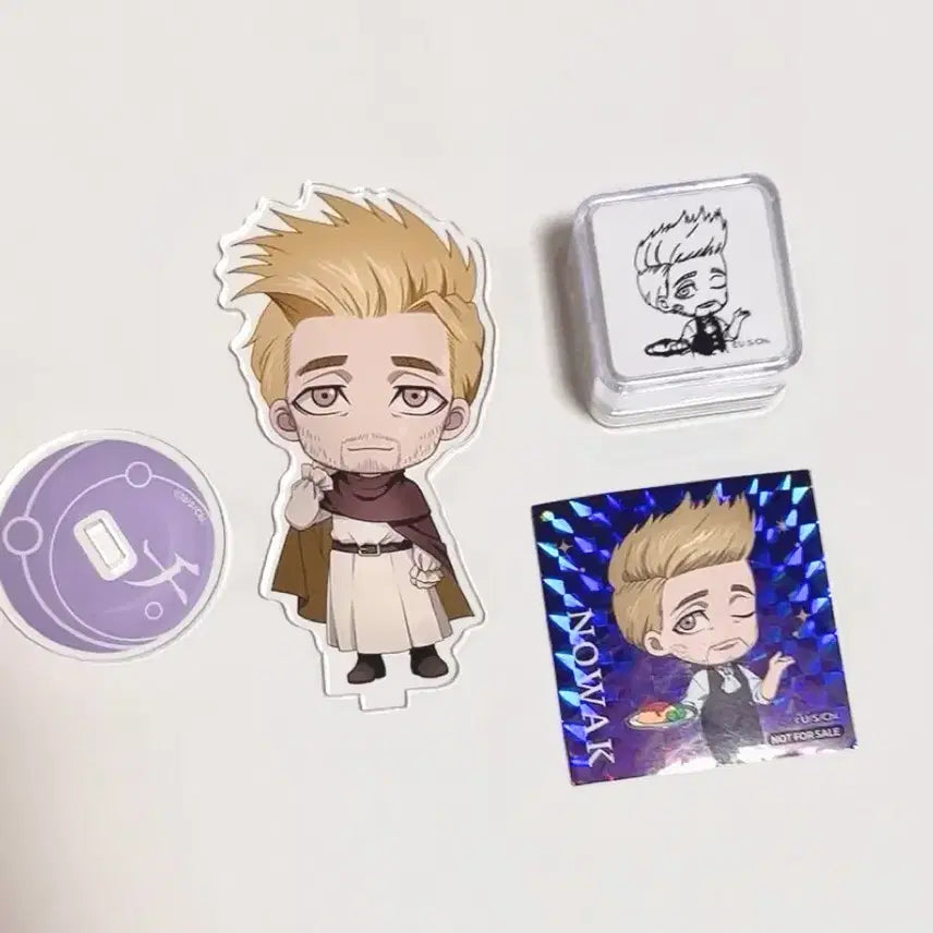[BUNJANG] Jiwoondae Drakka Novak Acrylic Stand / (일괄)지구의 운동에 대하여 지운대 드라카 노바크 아크릴스탠드