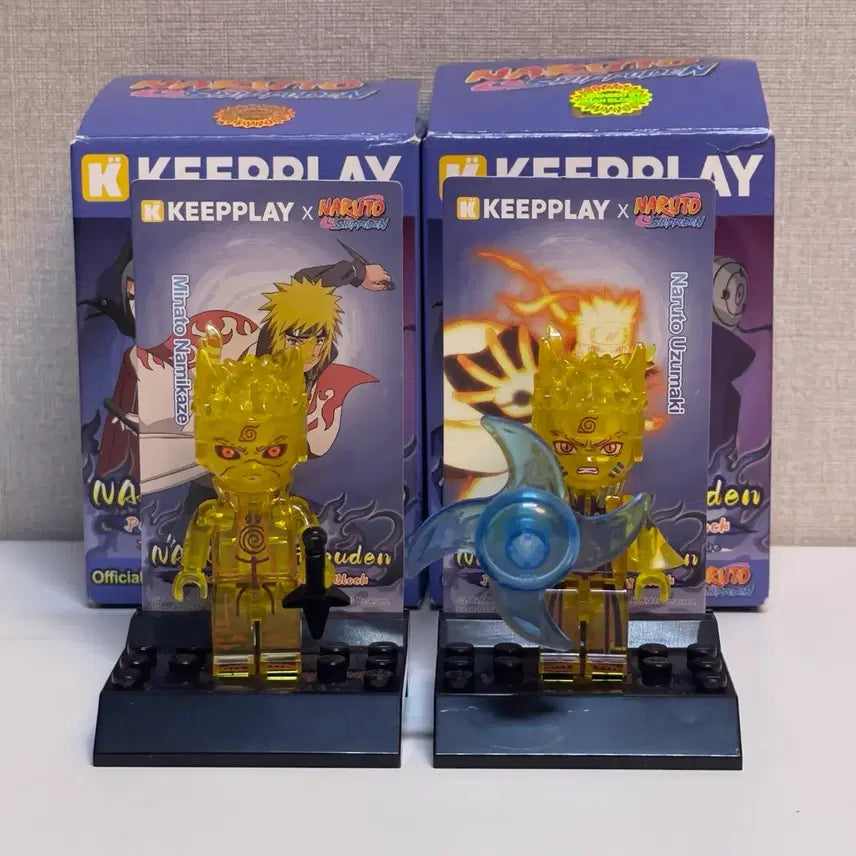 [BUNJANG] Keeplay Minato &amp; Naruto Figure Set / KEEPLAY 미나토 + 나루토 피규어