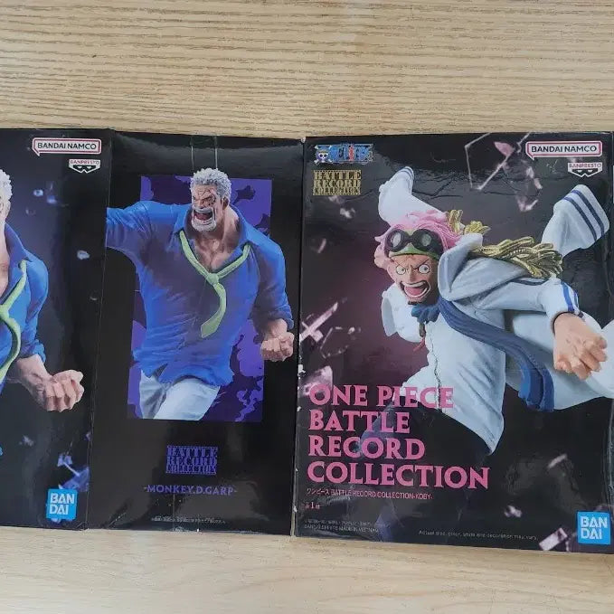 [BUNJANG] Bandai Garp &amp; Koby Battle Record Figure Bundle Set / 원피스 피규어 (정품) 반다이 가프 거프 코비 배틀레코드 일괄