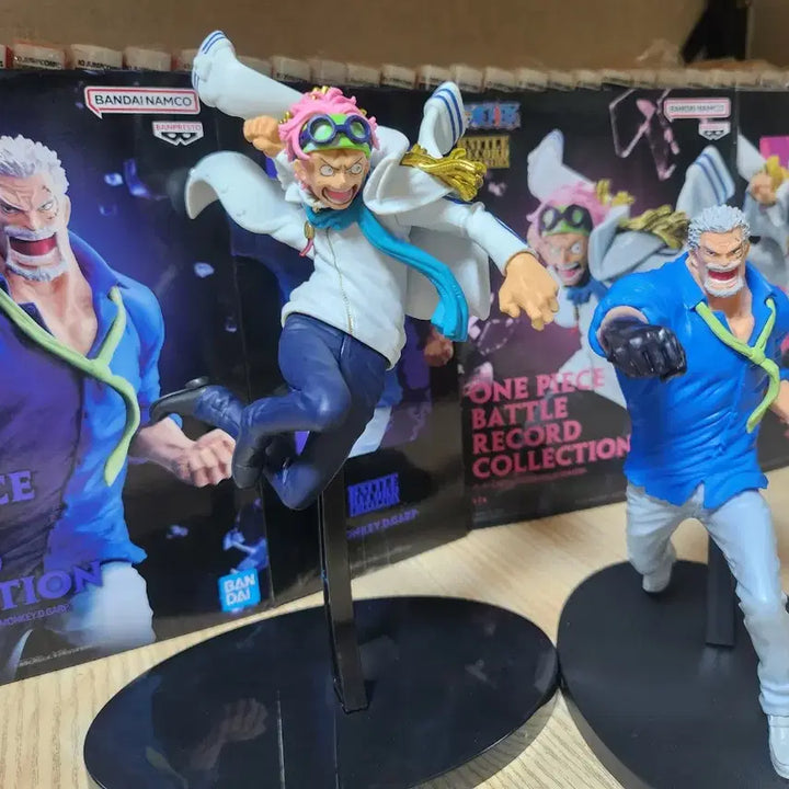 [BUNJANG] Bandai Garp &amp; Koby Battle Record Figure Bundle Set / 원피스 피규어 (정품) 반다이 가프 거프 코비 배틀레코드 일괄