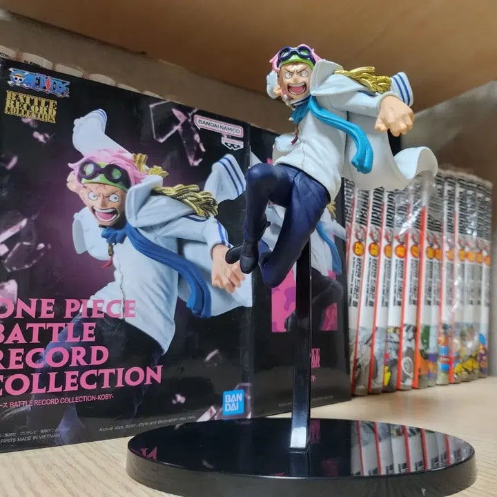 [BUNJANG] Bandai Garp &amp; Koby Battle Record Figure Bundle Set / 원피스 피규어 (정품) 반다이 가프 거프 코비 배틀레코드 일괄