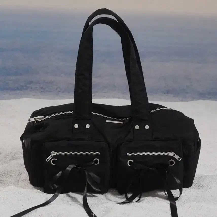 [BUNJANG] Noting Double Ribbon Cargo Duffle Bag / 낫노잉 Double Ribbon Cargo Duffle Bag