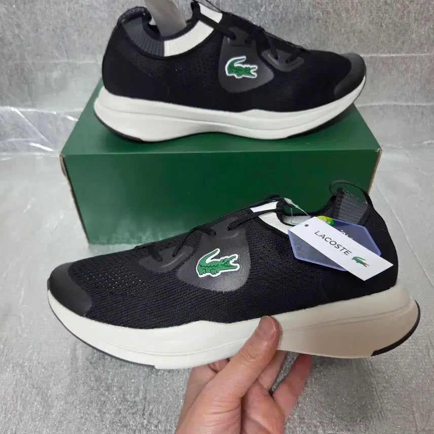 [BUNJANG] Lacoste RUN SPIN Textile Running Shoes / 라코스테 텍스타일 스핀 런닝/러닝화