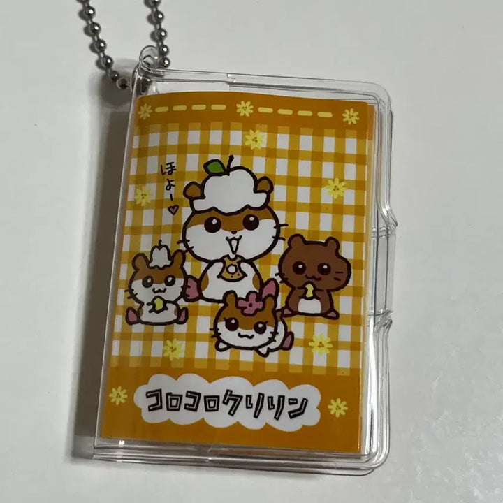 [BUNJANG] Sanrio Corocorin Ring Notebook Keychain / 산리오 코로쿠리링 노트 키링