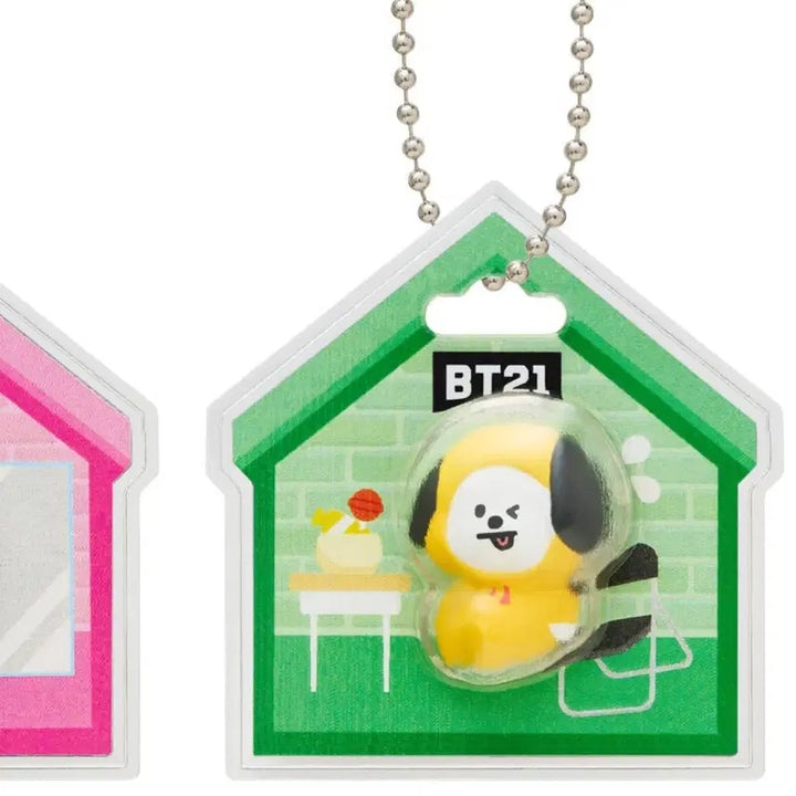 [BUNJANG] BTS BT21 Jimin Miniature Charm Keychain / BT21 지미 미니어처 패키지참 키링 지민 방탄 방탄소년단 BTS