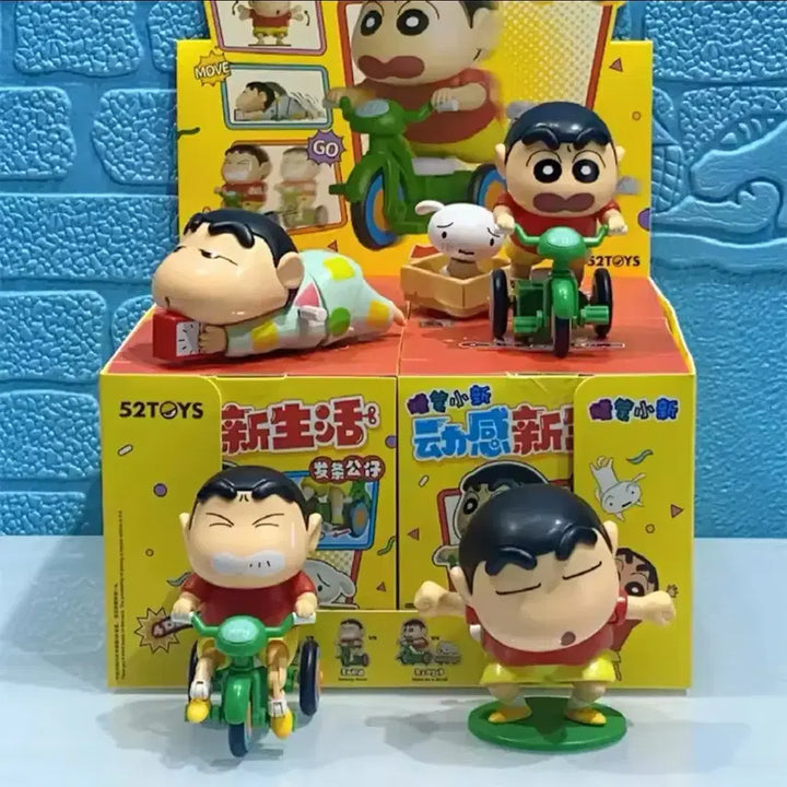 [BUNJANG] Crayon Shin-chan Wind-up Action Figure / 짱구 태엽 움직이는 피규어
