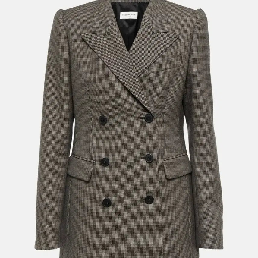 [BUNJANG] Dries Van Noten Houndstooth Jacket Size 36 / 드리스반노튼 하운즈투스 자켓 36
