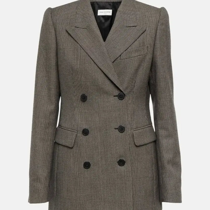[BUNJANG] Dries Van Noten Houndstooth Jacket Size 36 / 드리스반노튼 하운즈투스 자켓 36