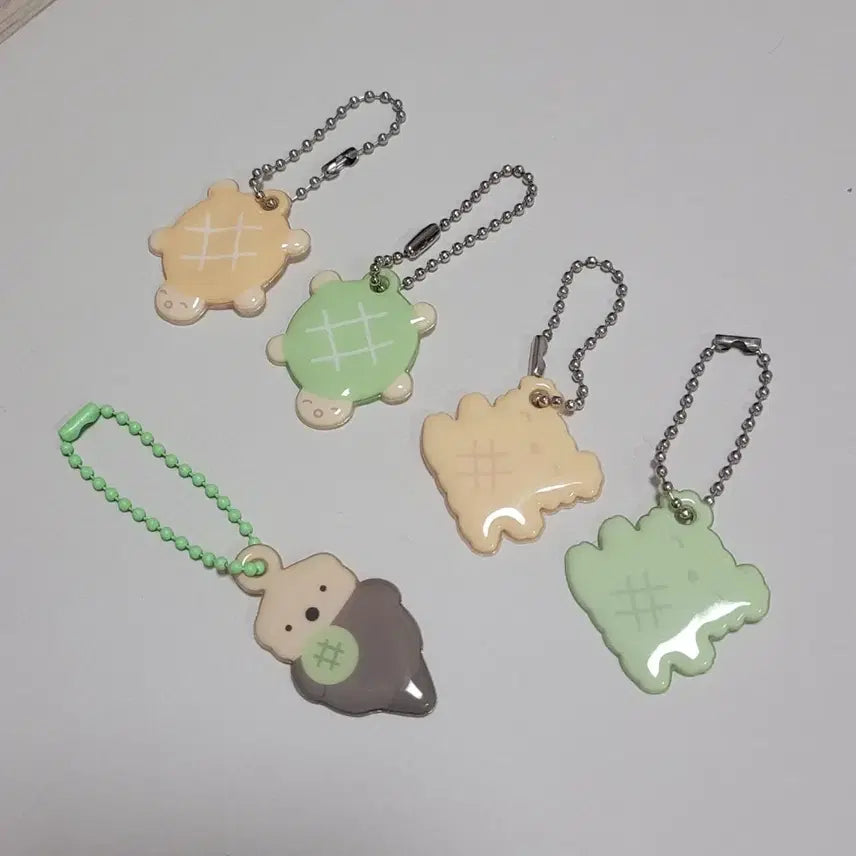 [BUNJANG] Fuka Fuka Studio Melon Bread Turtle Maki Cameron Sea Otter Keychain / 후카후카스튜디오 키링 메론빵 멜론 거북이 마키 카메론 해달