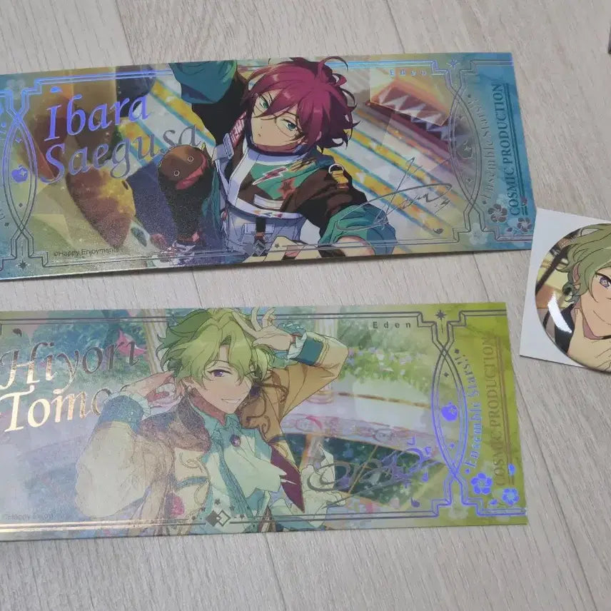 [BUNJANG] Ensemble Stars Ibara &amp; Hiyori Can Badge / 앙스타 이바라 히요리