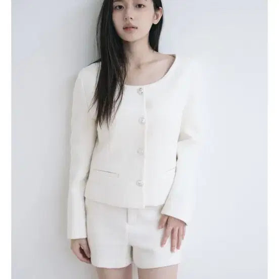 [BUNJANG] Yoonseulshop Mone Tweed Jacket / 윤슬샵 mone tweed  모네 트위드 자켓 새상품