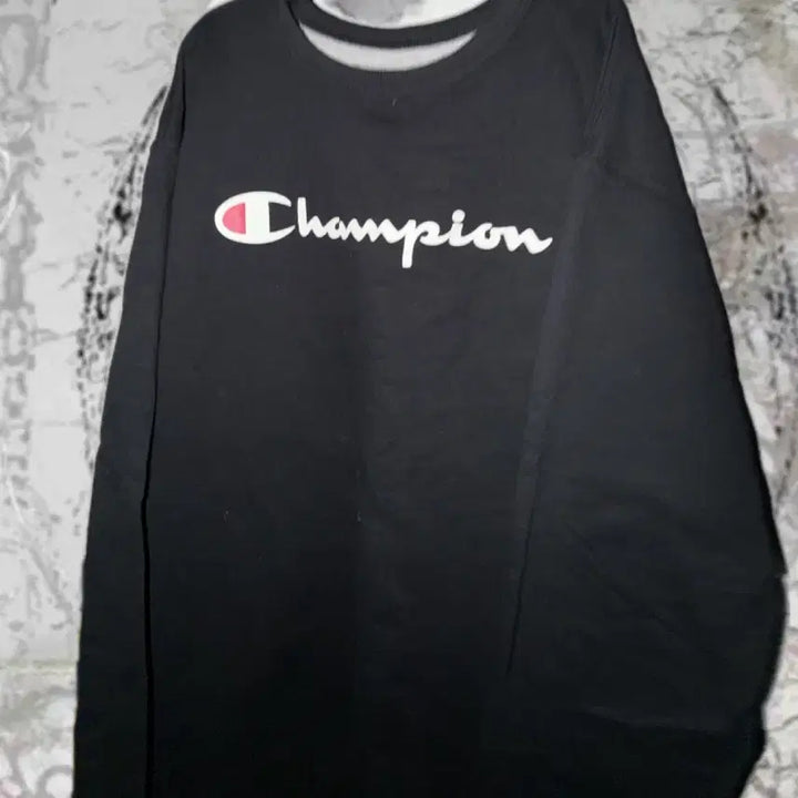 [BUNJANG] Champion Vintage Black Sweatshirt / 챔피온 빈티지 블랙 맨투맨