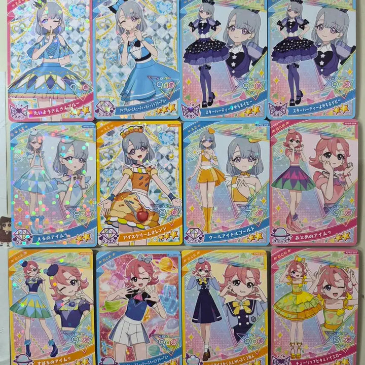 [BUNJANG] Aipri Japanese Edition Collaboration Cards Bundle Set / 아이프리 일판 콜라보 카드 포함 94장 일괄