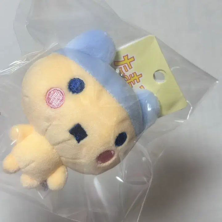 [BUNJANG] Bandai Tamagotchi Yeongmametchi Plush Keychain / 반다이 다마고치 영마메치 인형 키링