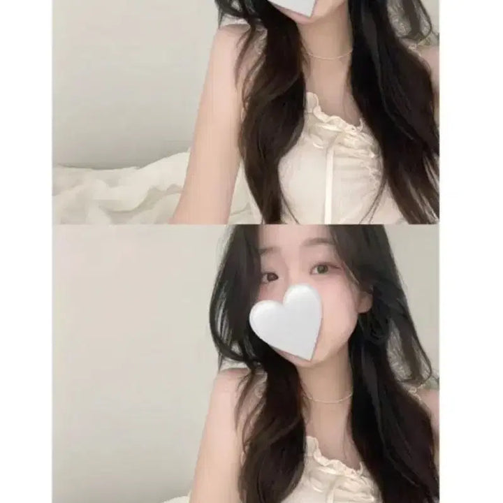 [BUNJANG] Sleeveless Frill Top / 리본프릴 슬리브리스 나시