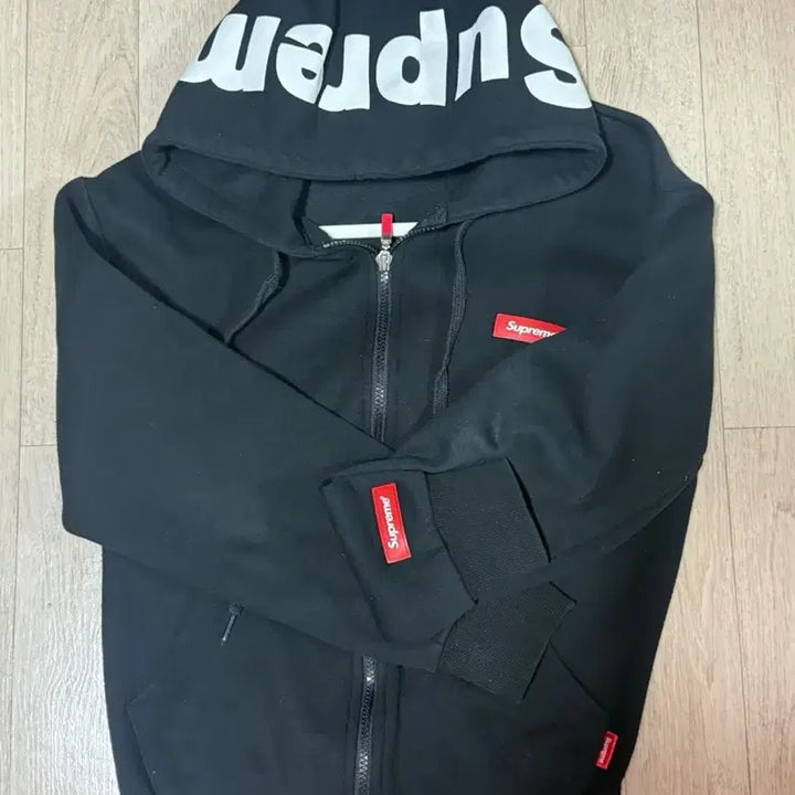 [BUNJANG] Supreme Cropped Zip-Up Hoodie / 슈프림 후드집업