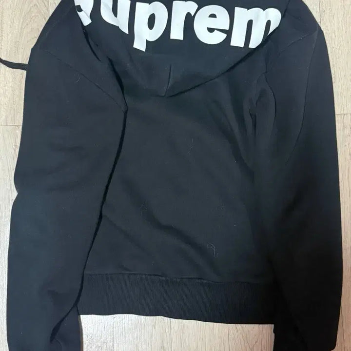 [BUNJANG] Supreme Cropped Zip-Up Hoodie / 슈프림 후드집업