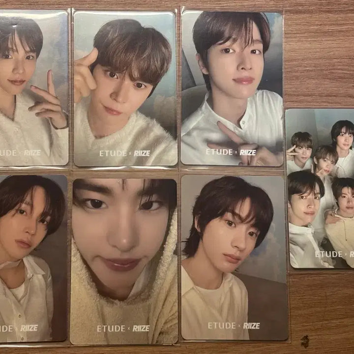 [BUNJANG] RIZE x Etude Photocard Bundle Set / RIZE 라이즈 에뛰드 콜라보 포카 양도 합니다